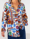 Elora Relaxed Shirt in Multi Print