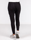 Kiera Cotton Jogger Pant in Black