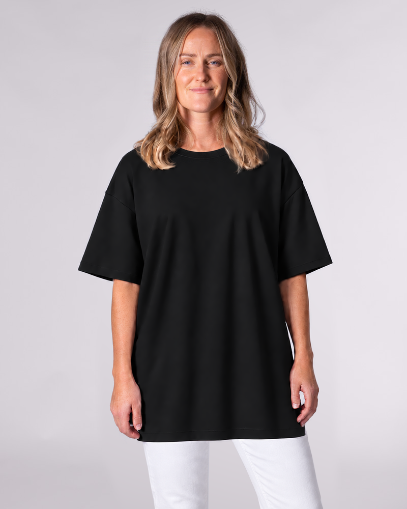 Remy Black Oversized Tee