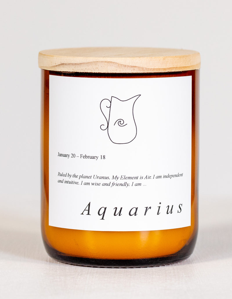 Zodiac Candle – Aquarius