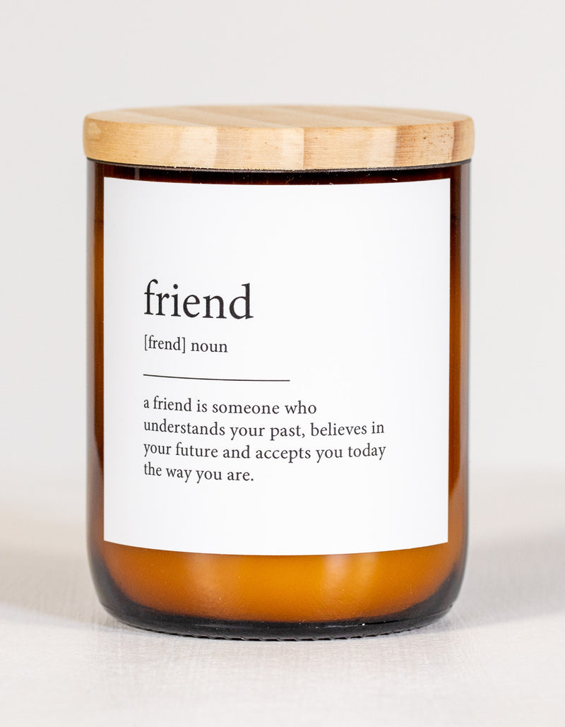 Dictionary Candle – Friend